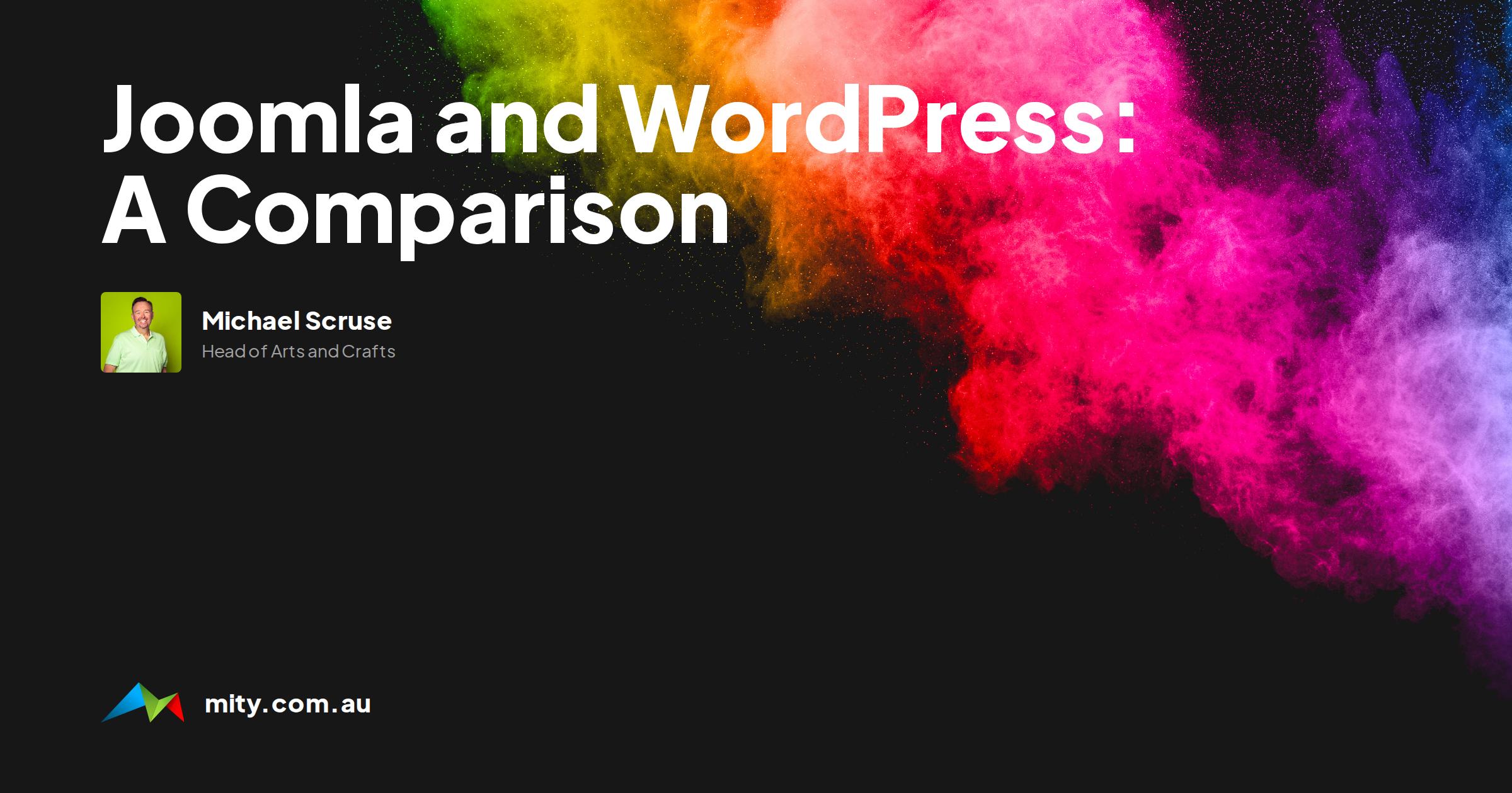 Joomla vs WordPress: CMS Comparison | Mity Digital